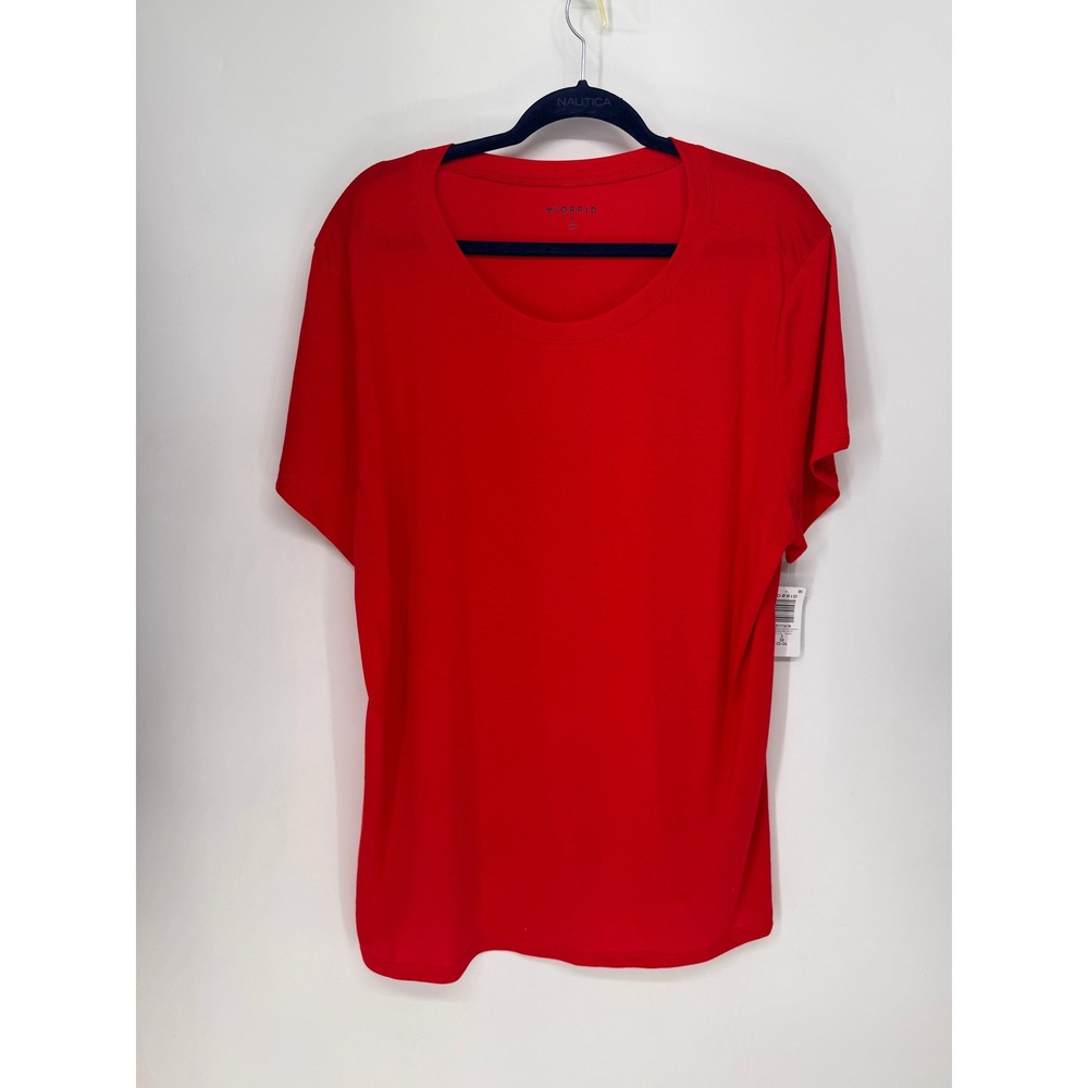 Torrid T-Shirt Women 3 Red NWT Everyday Signature Jersey Crew Neck Tee